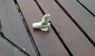 Pipe fragment.